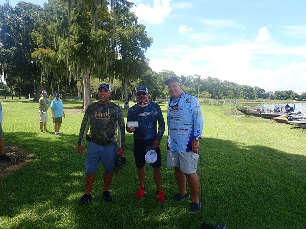Nice Job Guys. Tom & Bob take 1st Place with 20.77lbs
