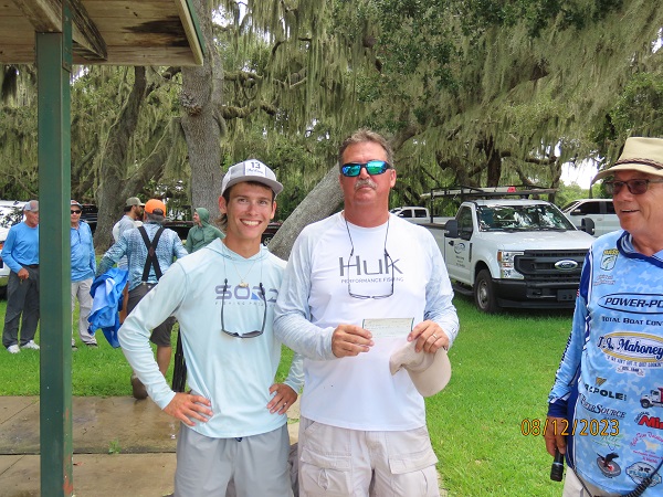 Congratulation Mike Hardy & Drew Pitts. They take 1st Place with 18.62lbs and a Kicker for 6.30lbs Kissimmee
