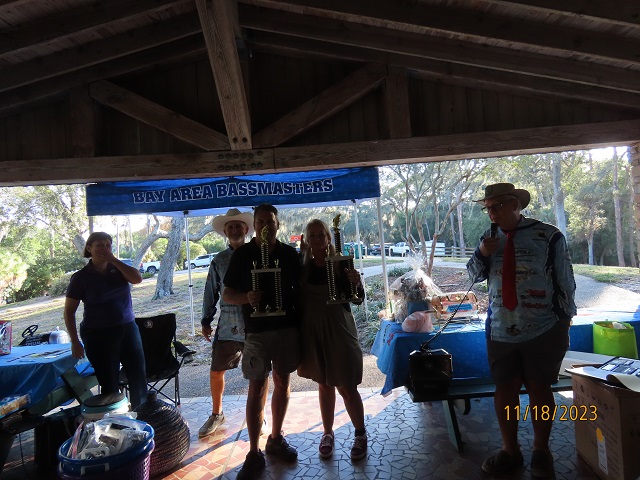 Great Year everyone. Pam & Mike did it Again. 1st Place with 38+ pounds